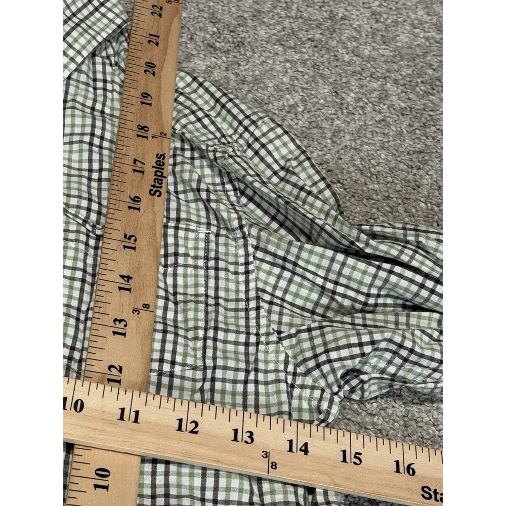 The Childrens Place Linen Button Down Shirt Medium 7/8 100% Cotton